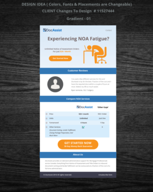 E-Mail Marketing-Design von Venkat für dieses Projekt | Design: #11556006