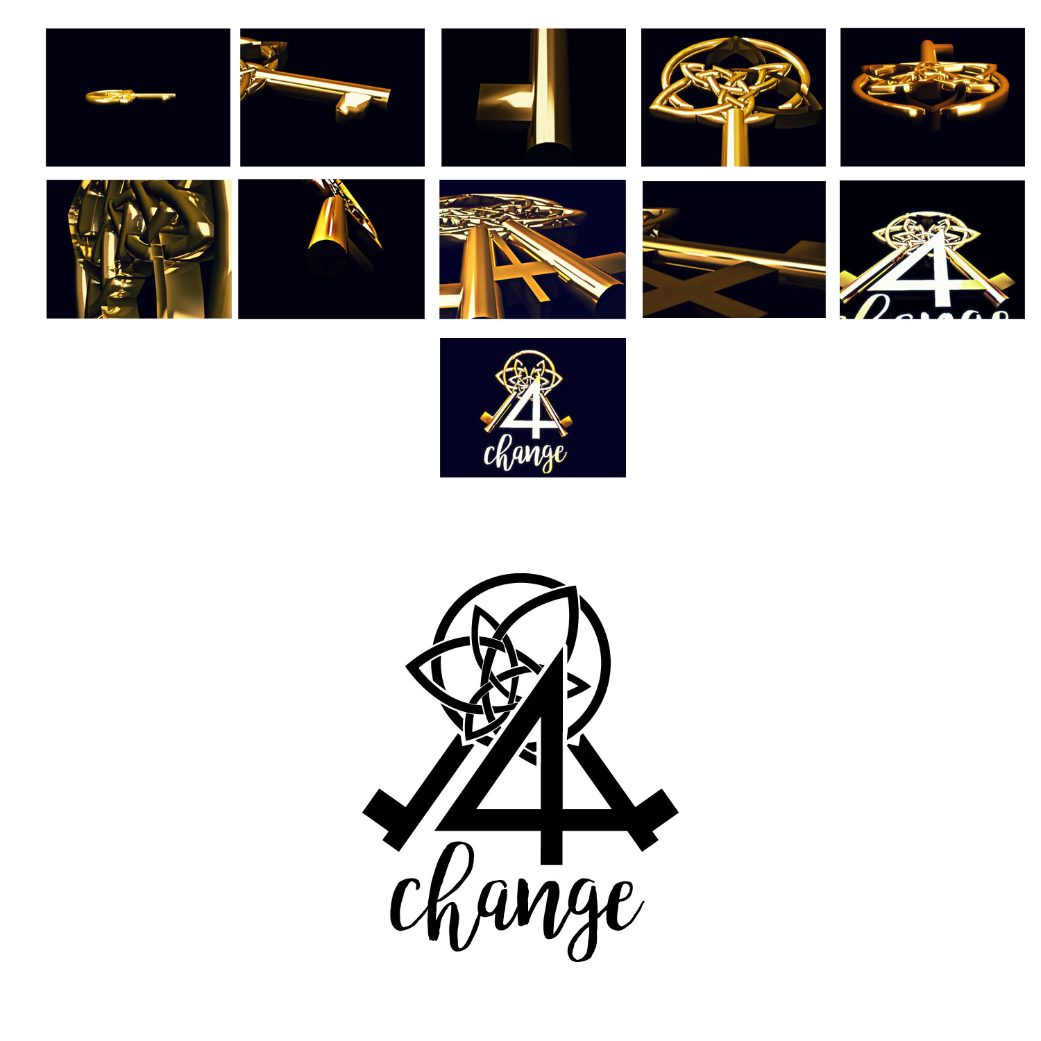 3D Design by at-as for Keys4change | Design #11534290