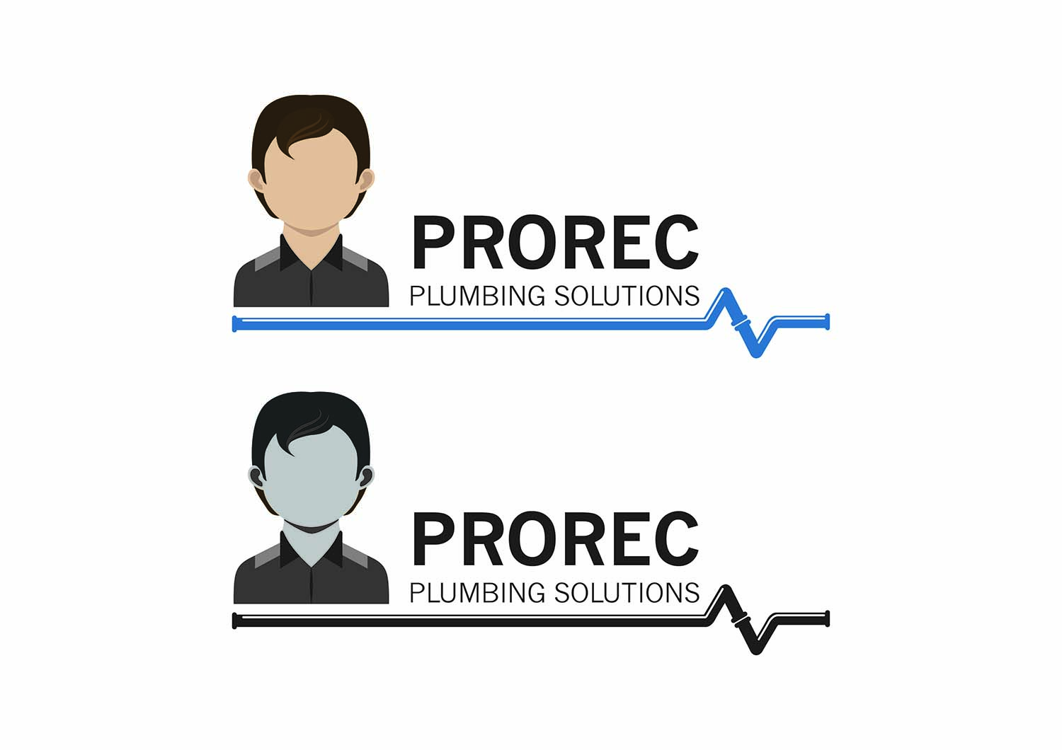 Logo Design by Jamie Fynn for ProRec Plumbing Solutions | Design #11516090