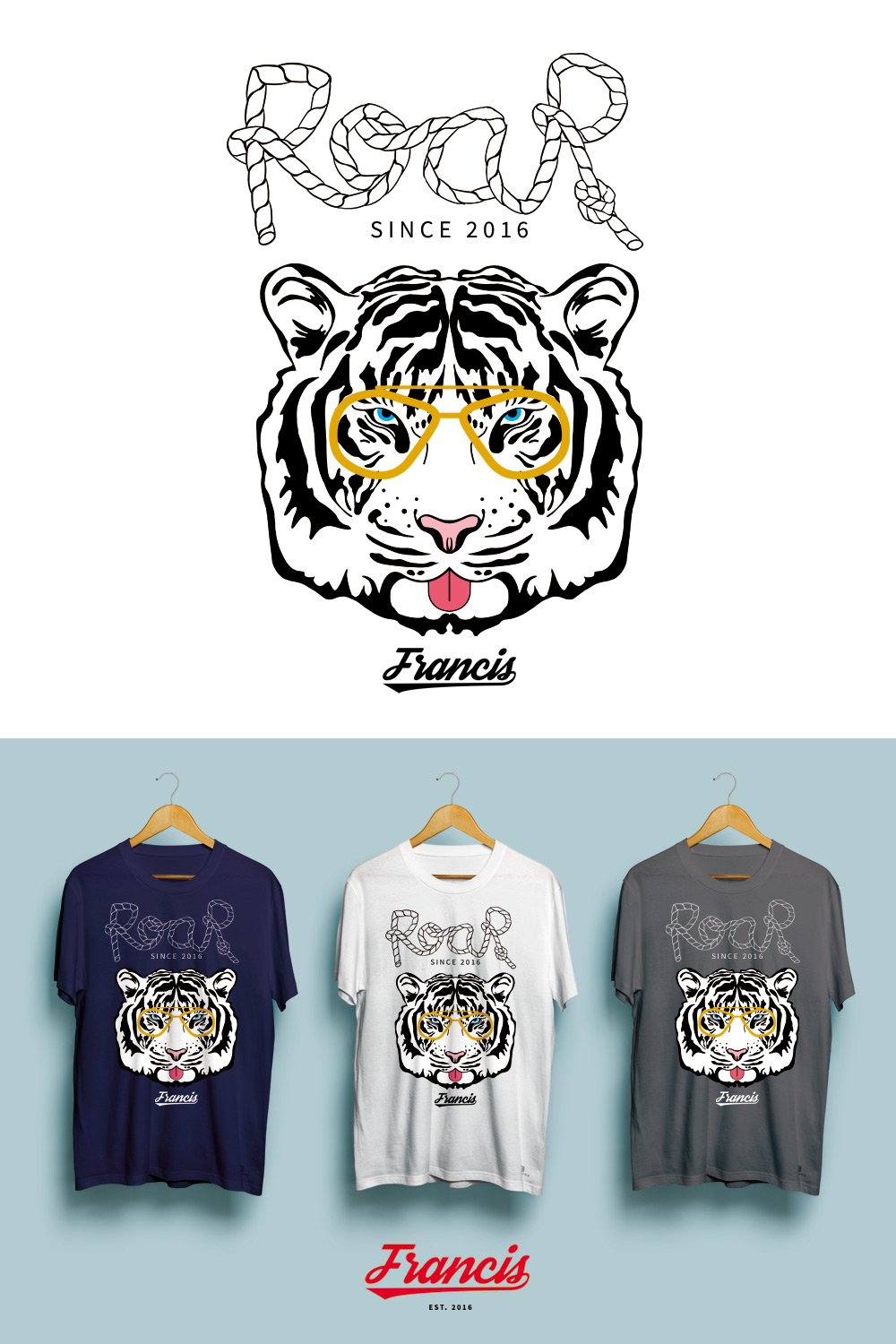 Apparel Design by eriks for Francis Apparel  | Design #11617082
