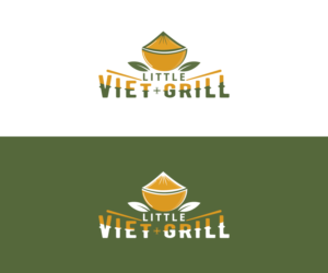 Logo Design by artisan bee 2022 for Little Viet Grill | Design: #11518194