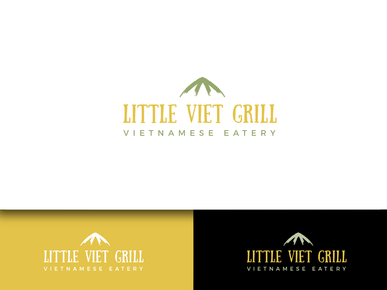 Logo Design by wonderland for Little Viet Grill | Design #11518023