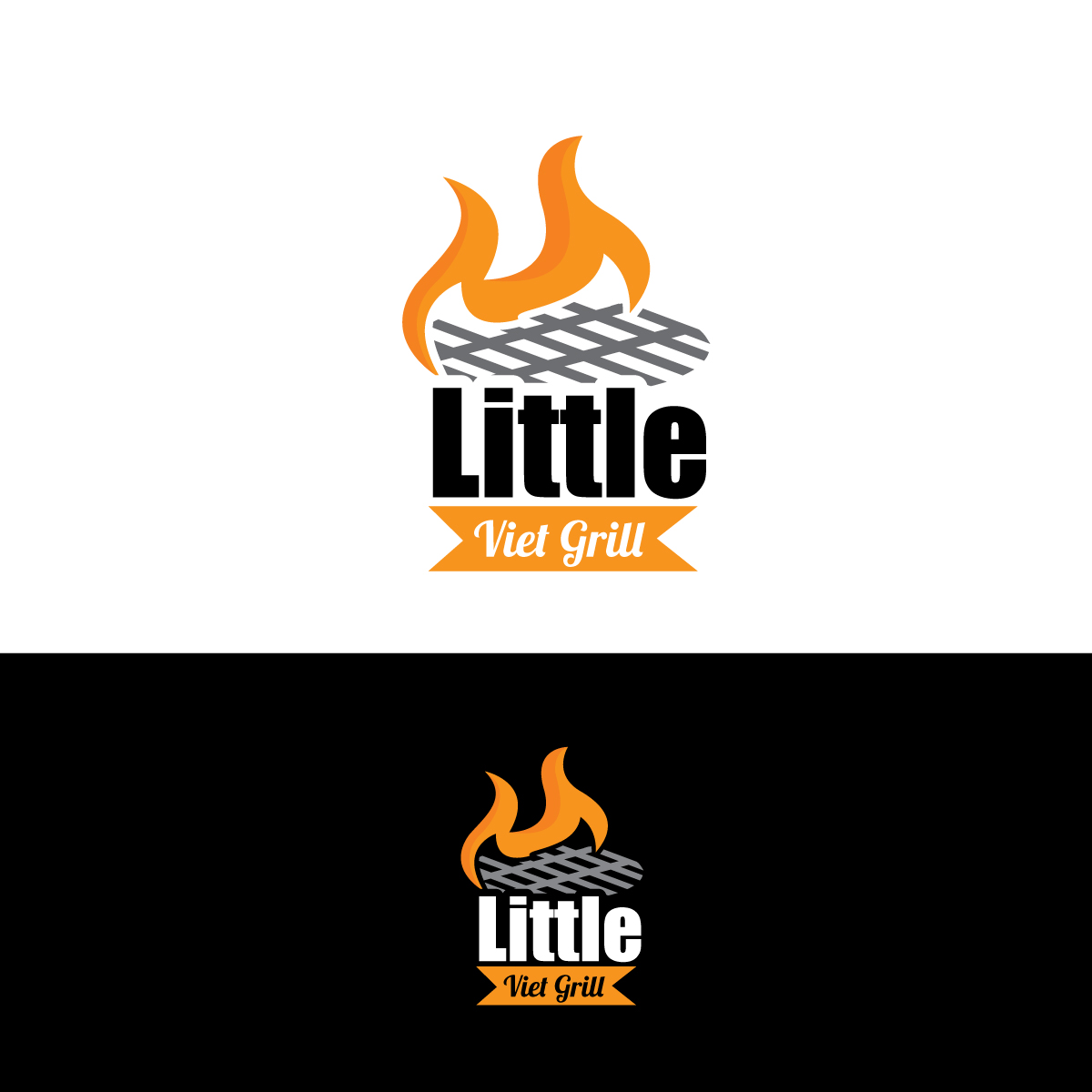 Diseño de Logo por Graphic Bricks para Little Viet Grill | Diseño #11521079