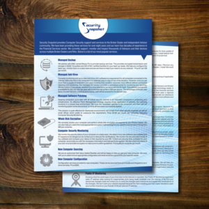 Brochure Design by uk for Security Snapshot | Design: #11607339