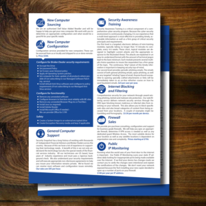 Brochure Design by uk for Security Snapshot | Design: #11609419