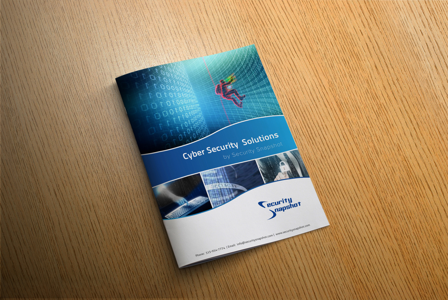 Brochure Design by iTech Graphics for Security Snapshot | Design #11599579