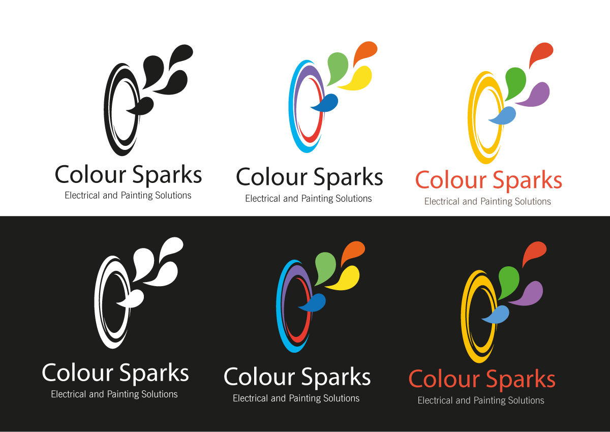 Logo Design by Oulans for Colour Spark | Design #2379553