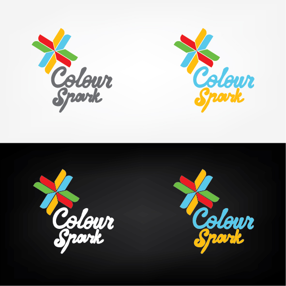 Logo Design by 17 pixels for Colour Spark | Design #2360807