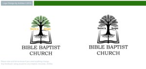 Logo Design by Anhlee for Bible Baptist Church West Union | Design #11556361
