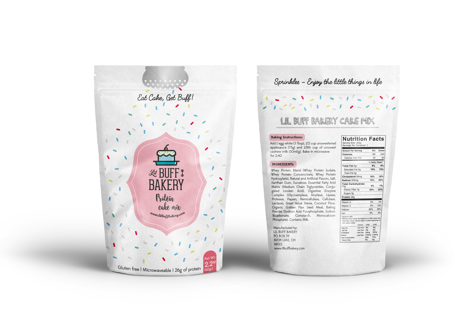 Packaging Design by ananinuneno for Lil buff bakery | Design #11592059