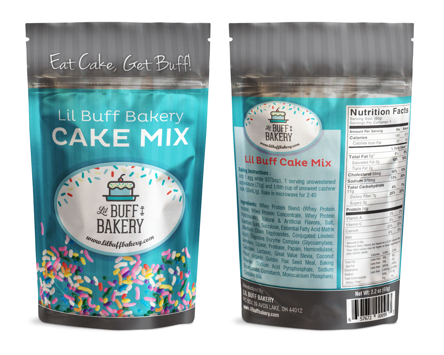 Packaging Design by Akshar Shailesh for Lil buff bakery | Design #11531608