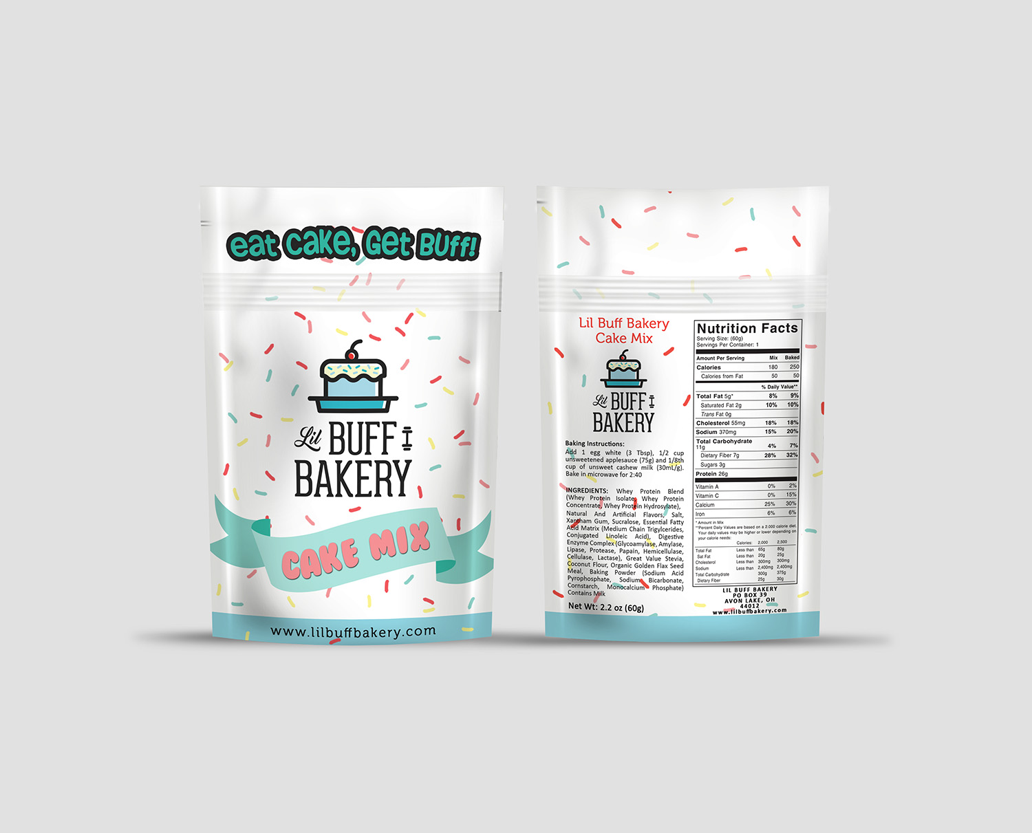 Verpackungs-Design von maricreatives für Lil buff bakery | Design #11524837