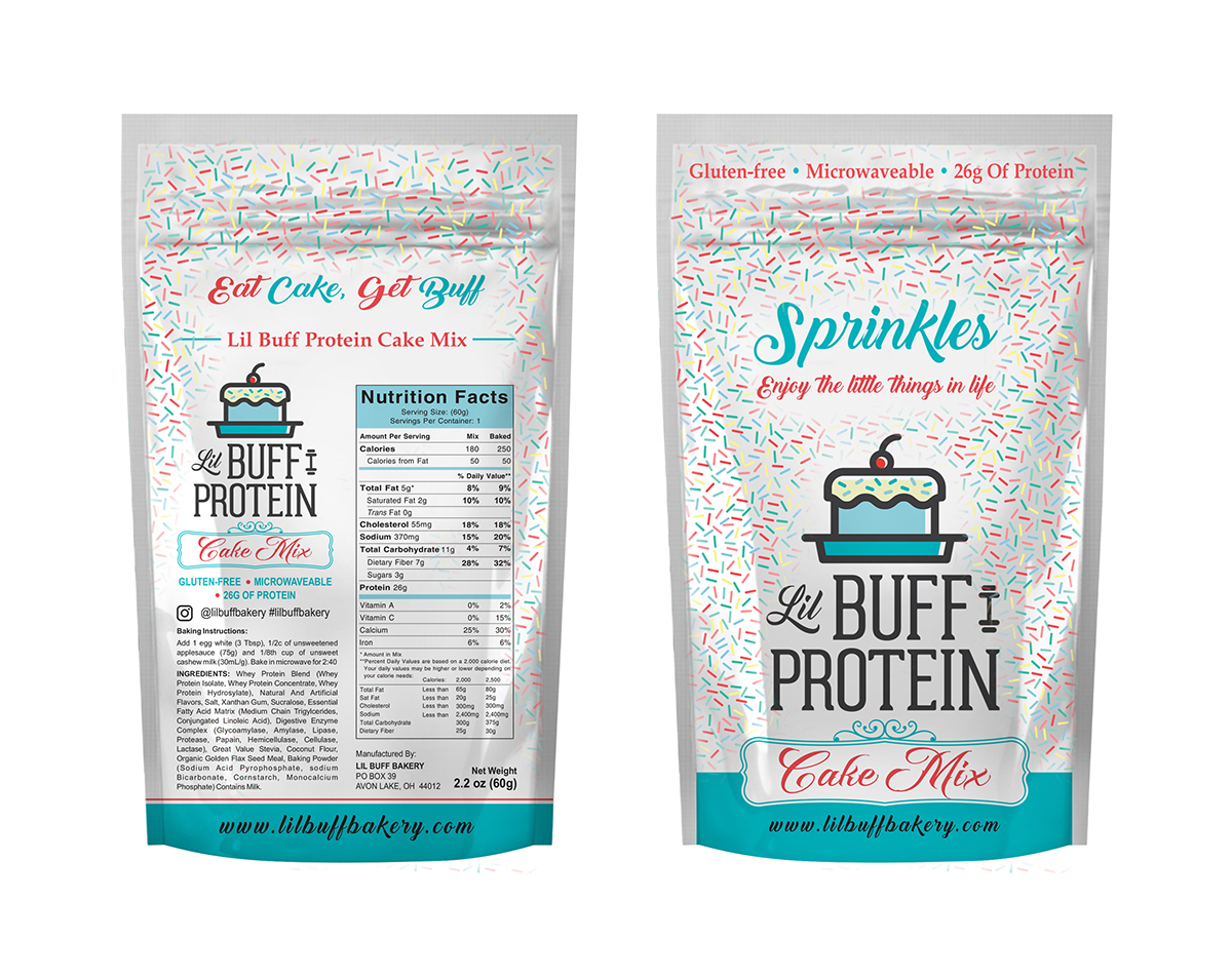 Packaging Design by Namita for Lil buff bakery | Design #11564589