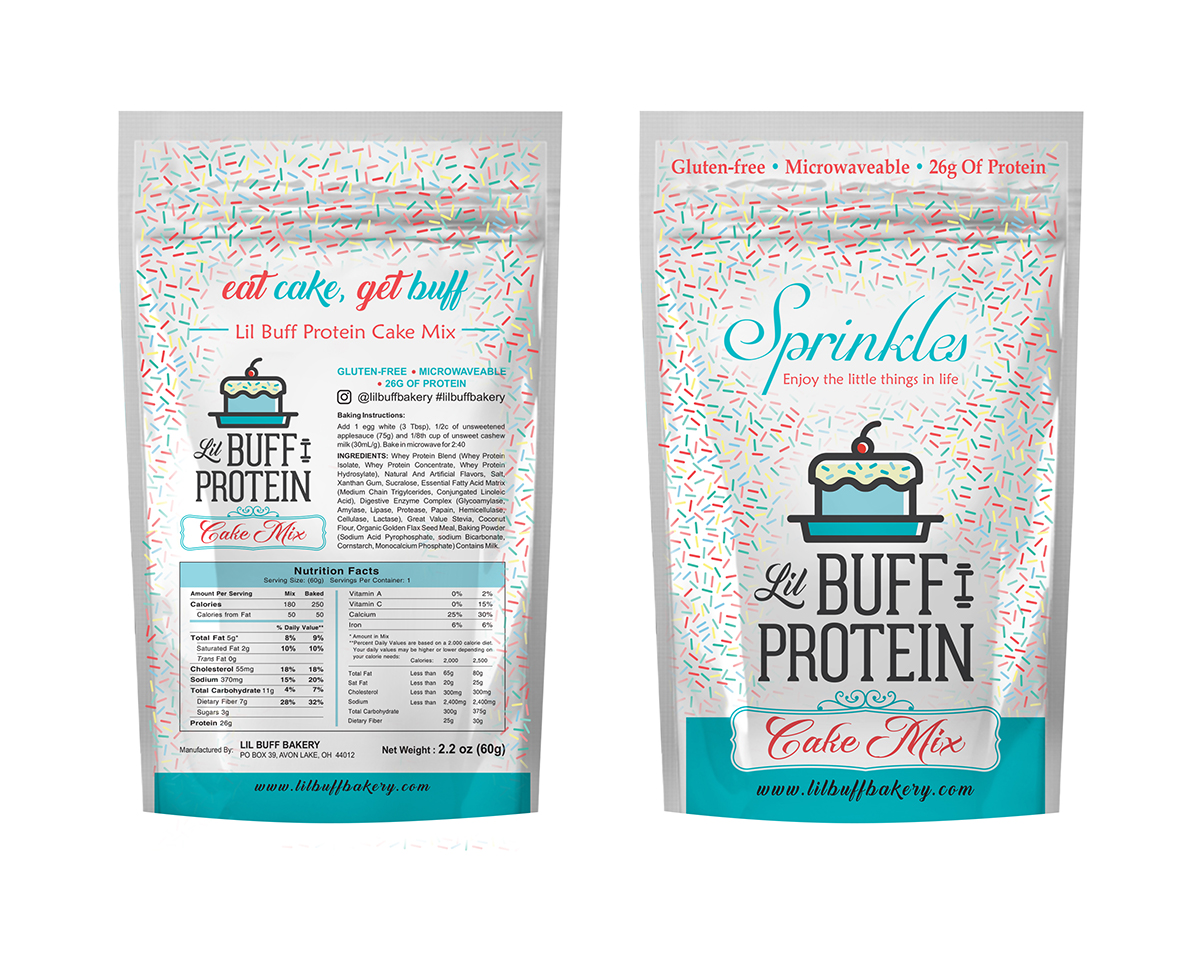 Packaging Design by Namita for Lil buff bakery | Design #11564592