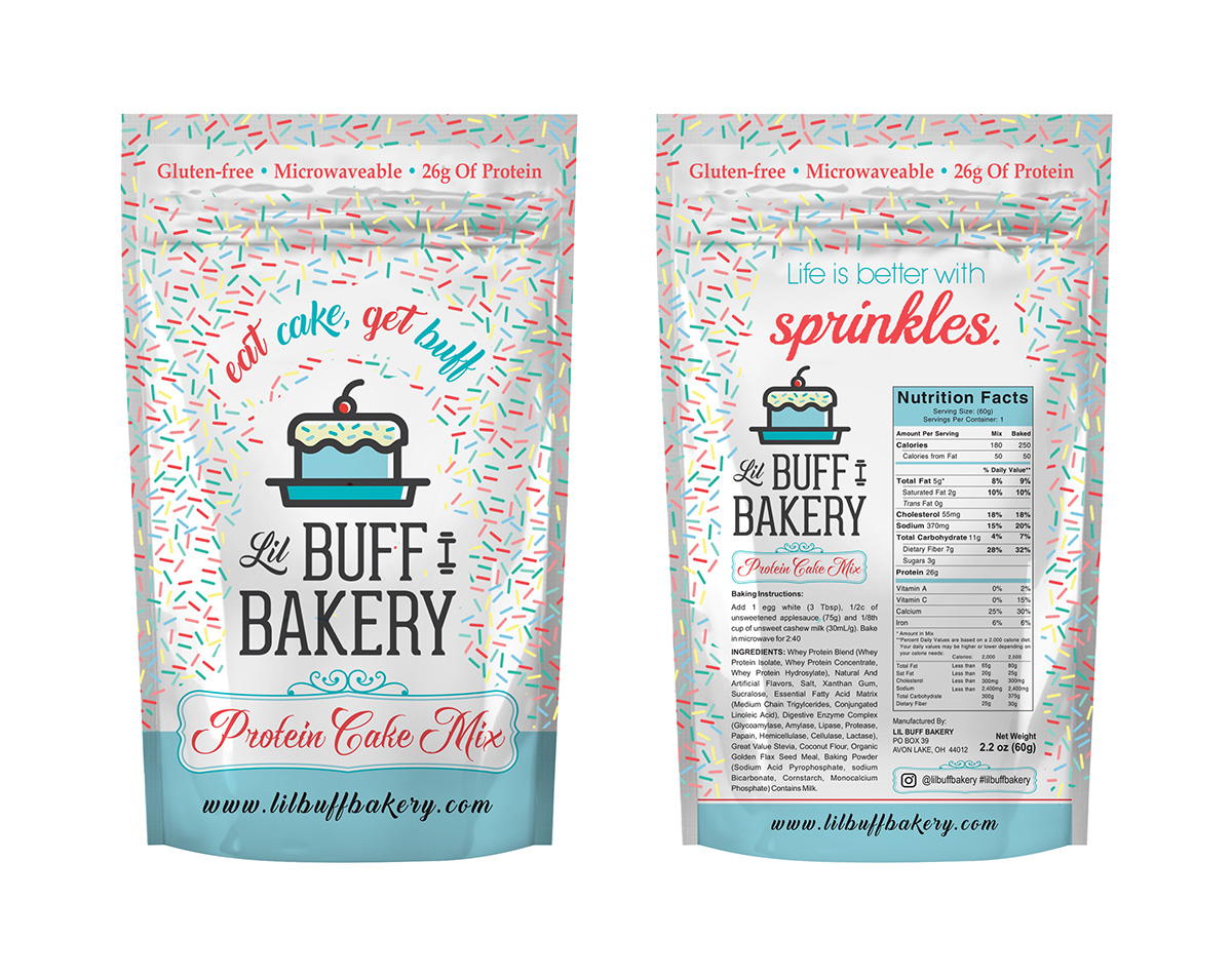 Packaging Design by Namita for Lil buff bakery | Design #11568452