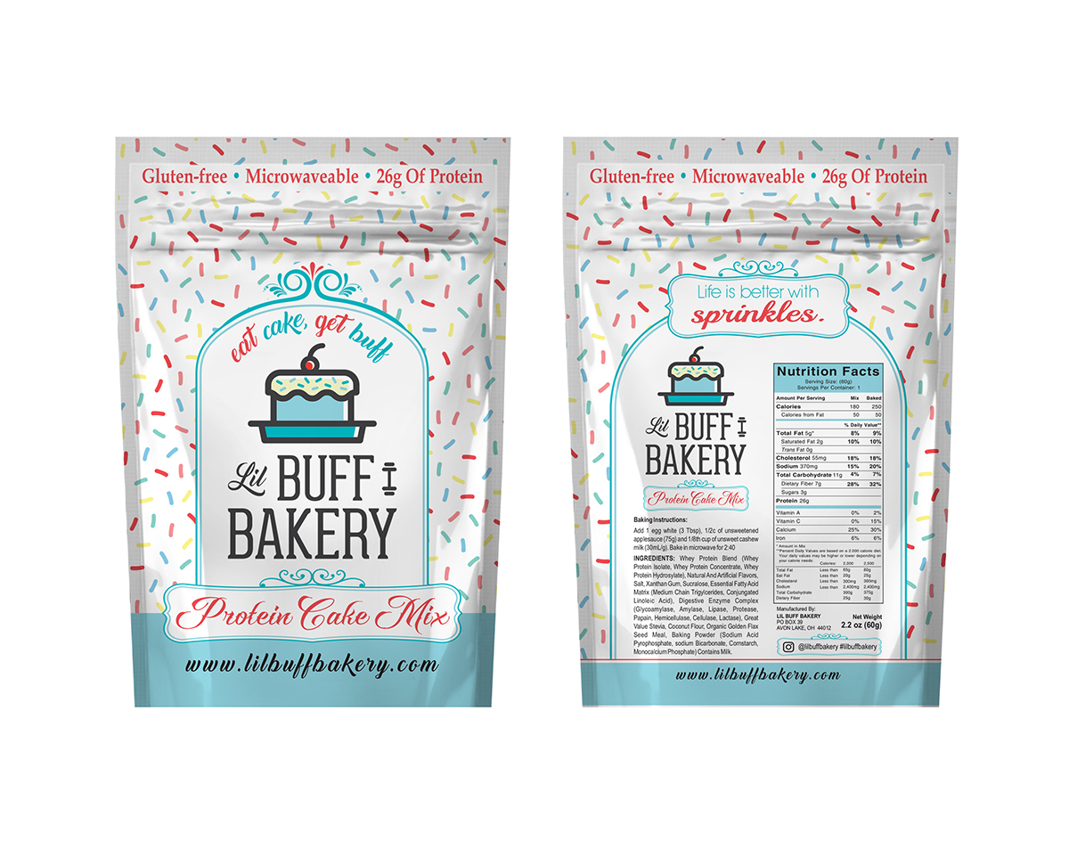 Packaging Design by Namita for Lil buff bakery | Design #11590444