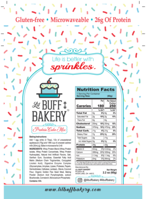 Packaging Design by Namita for Lil buff bakery | Design: #11609401