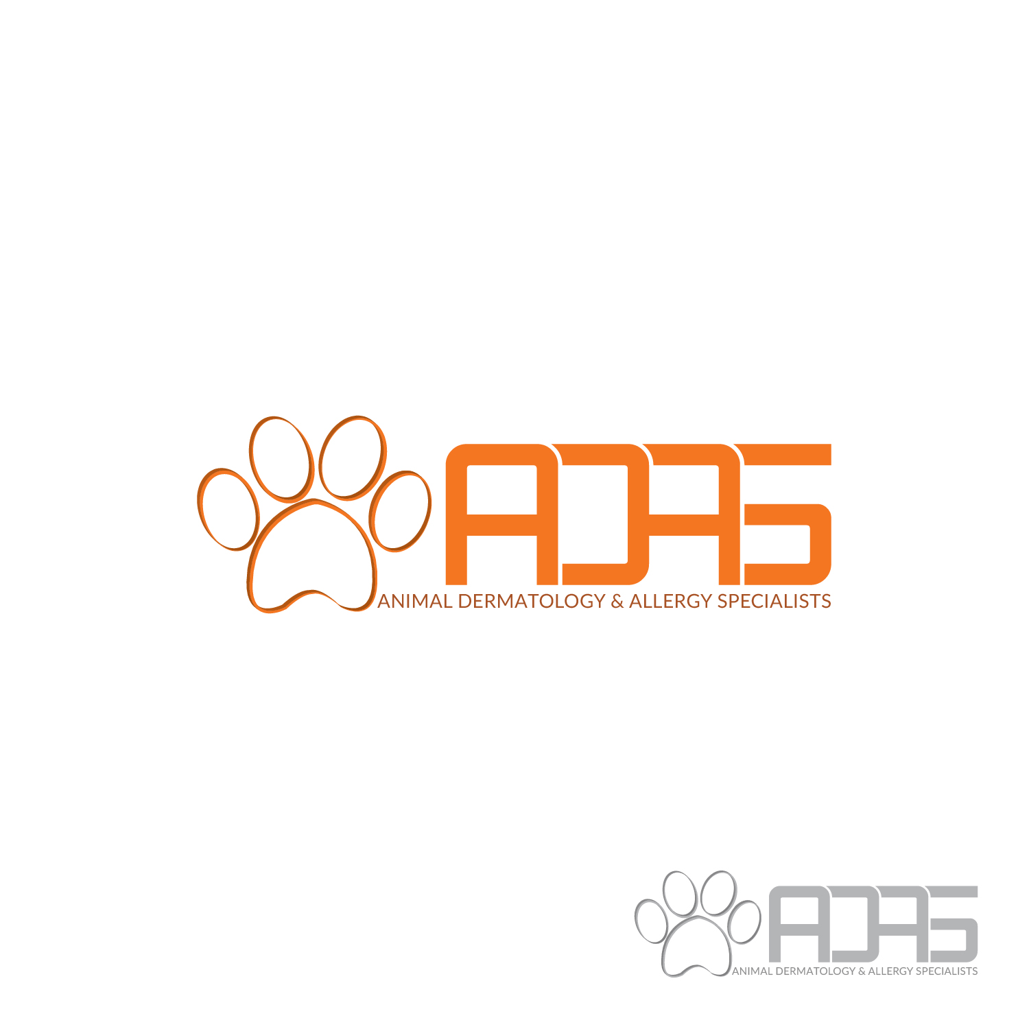 Logo Design by Zohan Pathan for Animal Dermatology & Allergy Specialists, LLC | Design #11581923