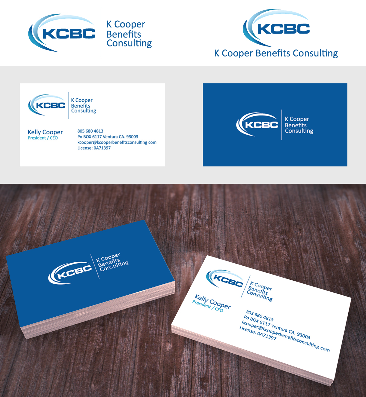 Logo Design by CHAN GRFX for K Cooper Benefits Consulting | Design #11630544