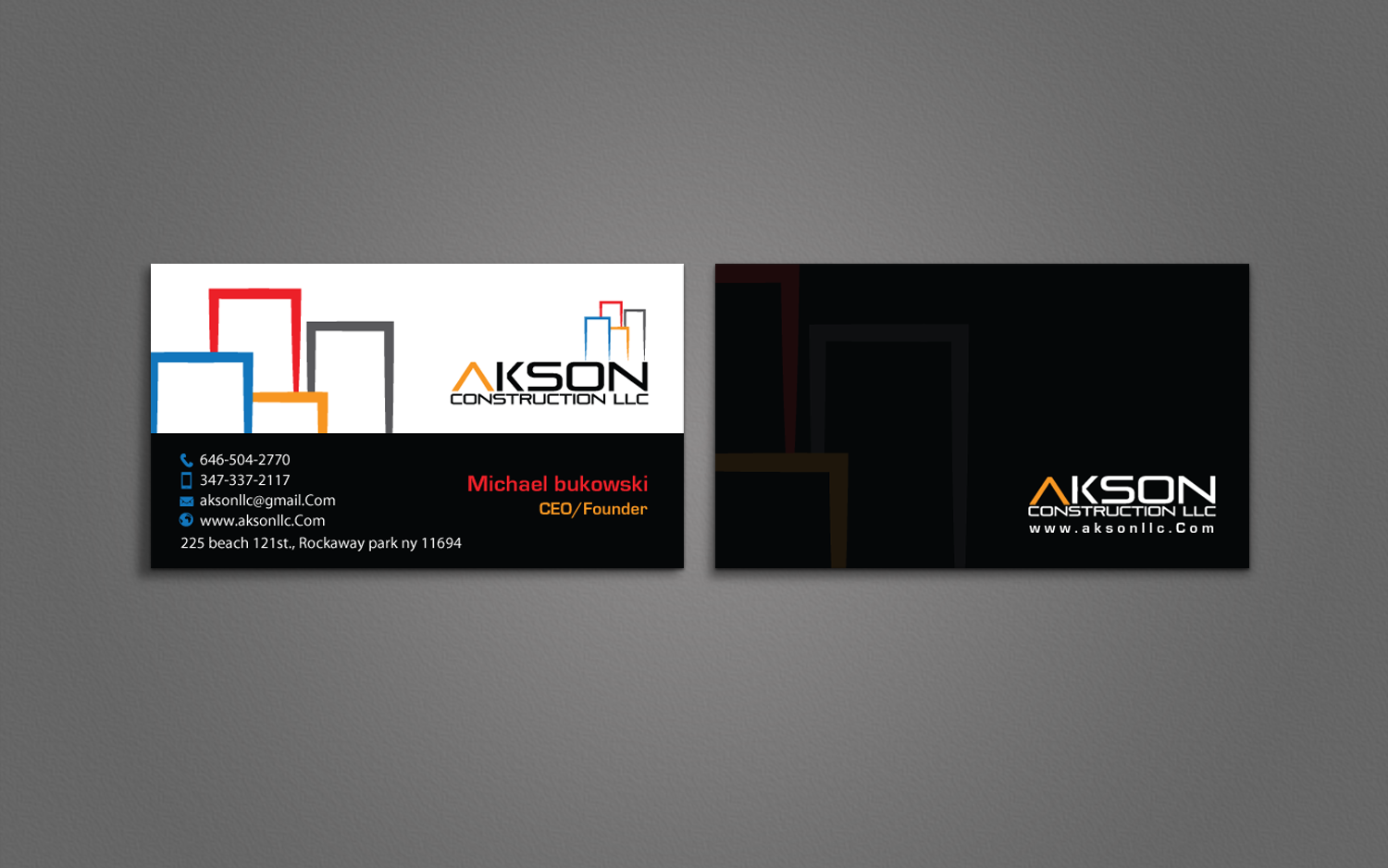 Business Card Design by chandrayaan.creative for this project | Design #11614629