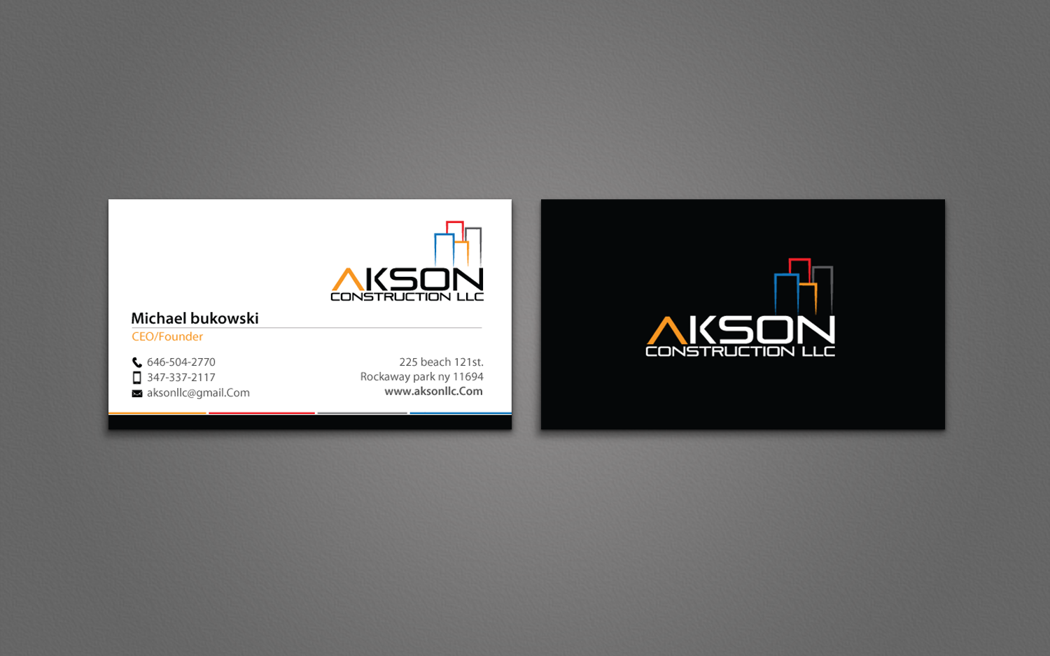 Business Card Design by chandrayaan.creative for this project | Design #11614636