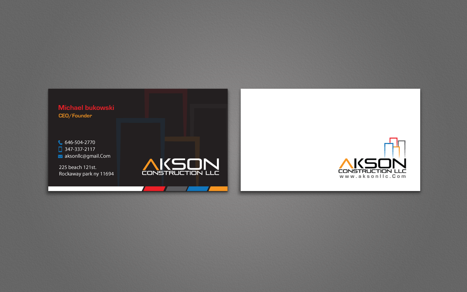 Business Card Design by chandrayaan.creative for this project | Design #11614639