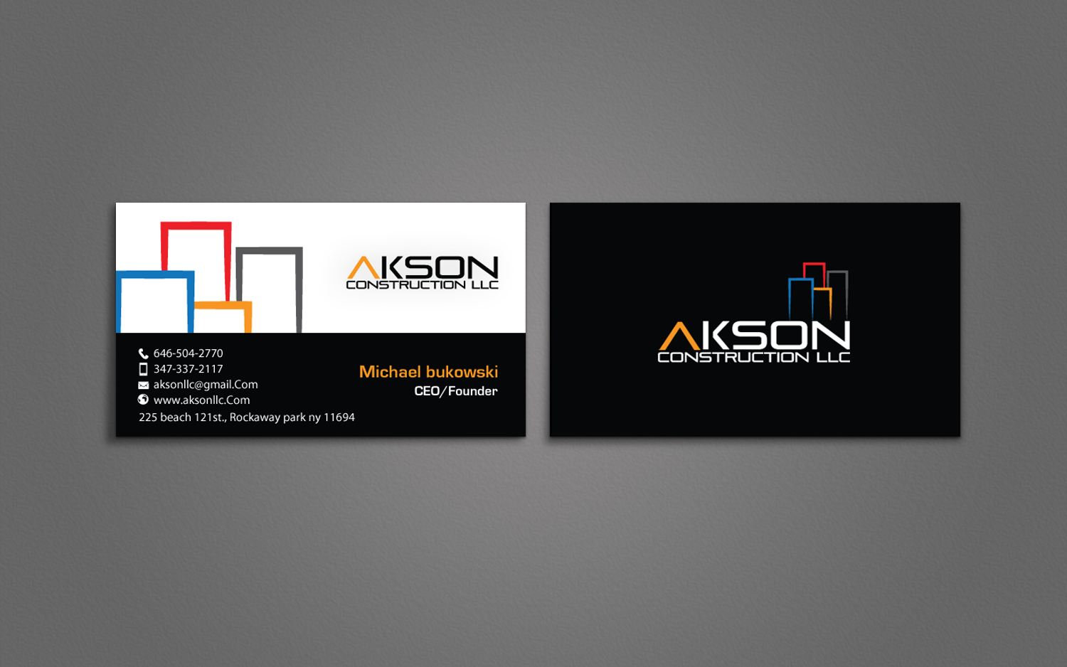 Business Card Design by chandrayaan.creative for this project | Design #11622347
