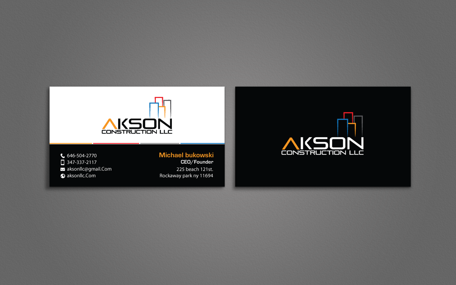 Business Card Design by chandrayaan.creative for this project | Design #11622353