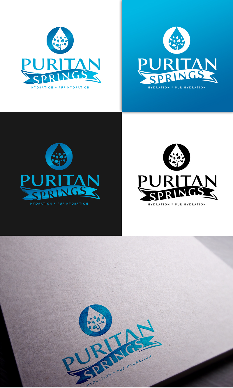 Logo Design by logo_s for Puritan Springs | Design #11546644