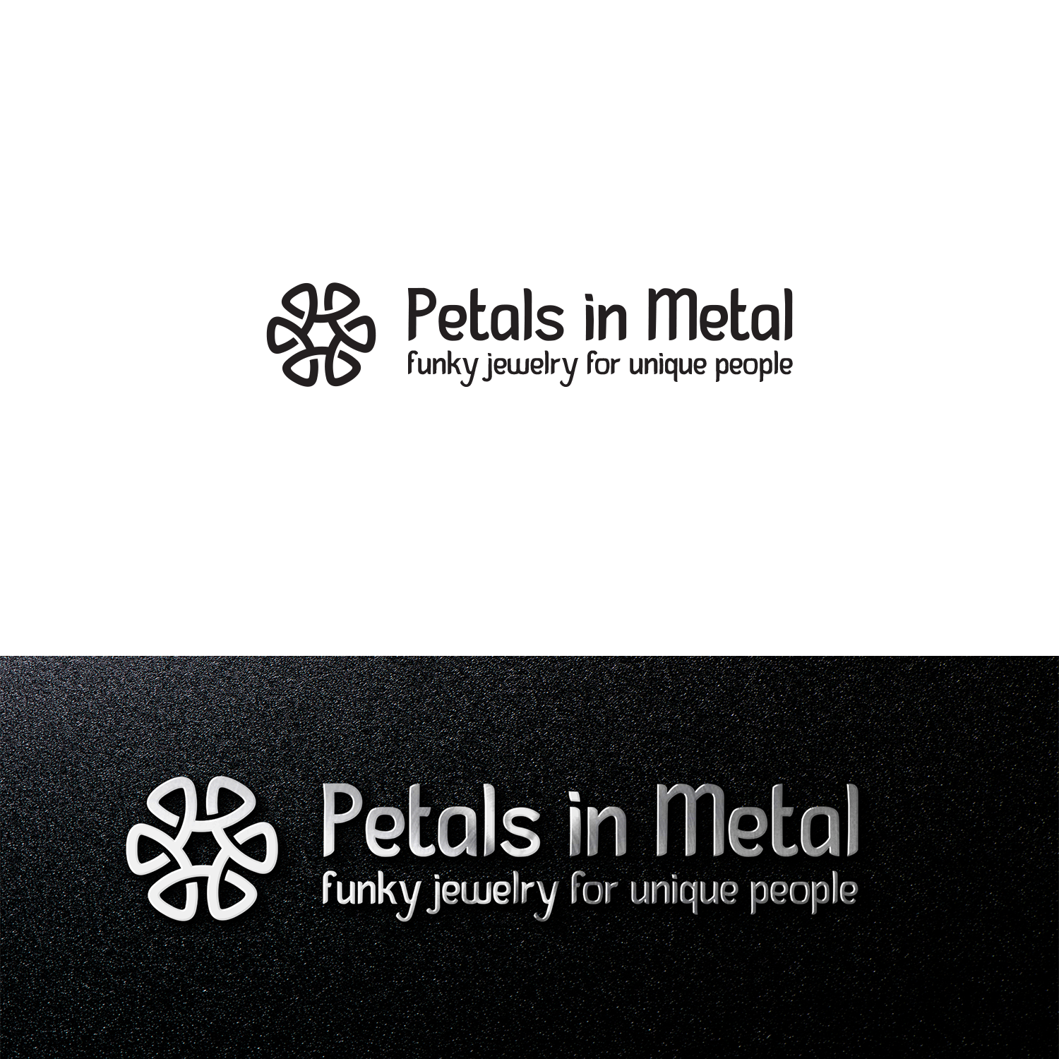 Logo Design by Omee for Petals in Metal | Design #11555722