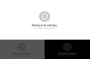 Logo Design by GLDesigns for Petals in Metal | Design: #11553536
