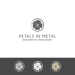 Logo Design by Lesia_Olesia for Petals in Metal | Design #11564778