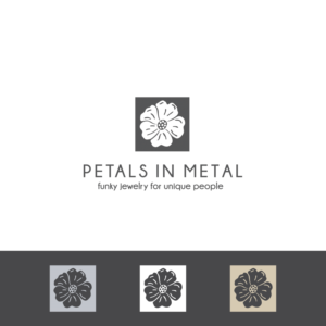 Logo Design by Lesia_Olesia for Petals in Metal | Design: #11564779