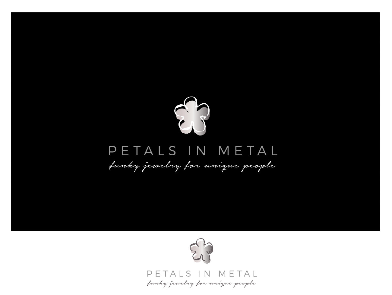 Logo Design by wonderland for Petals in Metal | Design #11556848