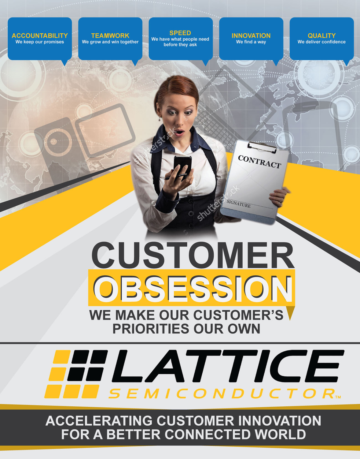 Poster Design by Impressive Sol for Lattice Semiconductor | Design #11594545