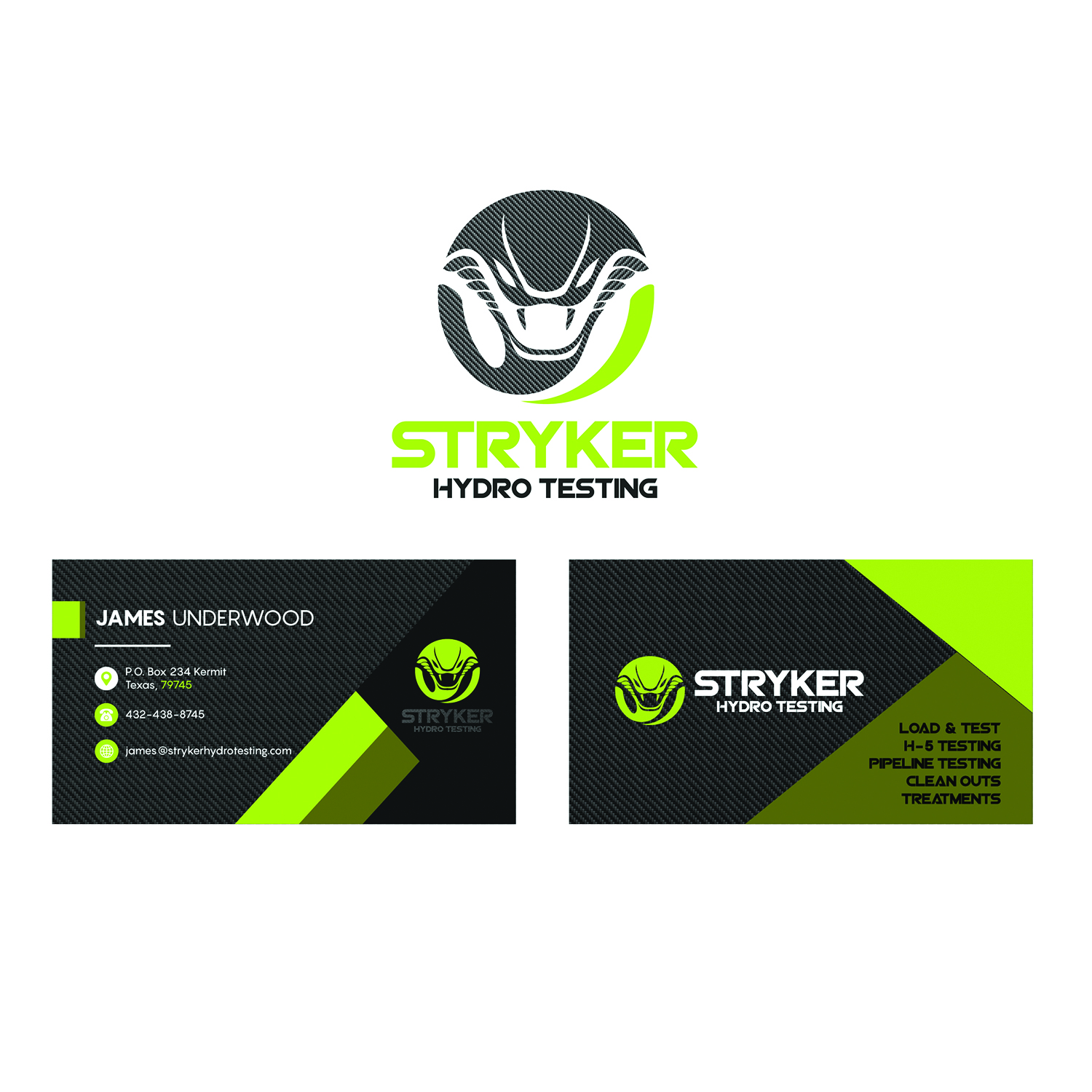 Diseño de Logo por Filo F para Stryker Hydro Testing | Diseño: #11958193