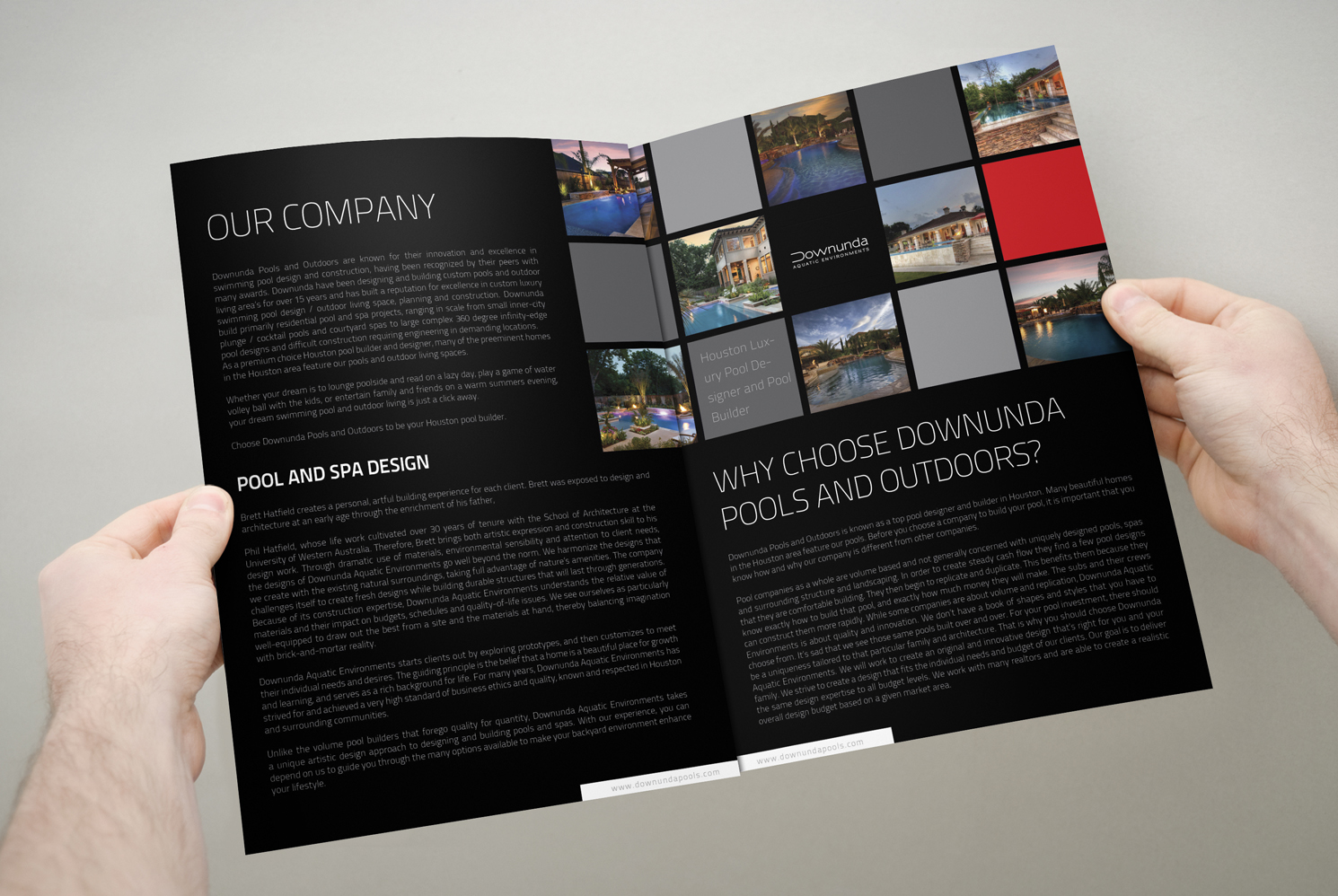 Brochure Design by iTech Graphics for Downunda Pools | Design #11530488