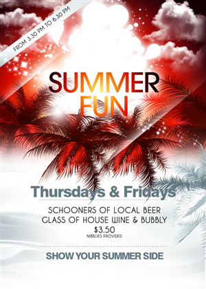 Poster-Design von MovingForward für Surfside Hotel Group | Design #487663