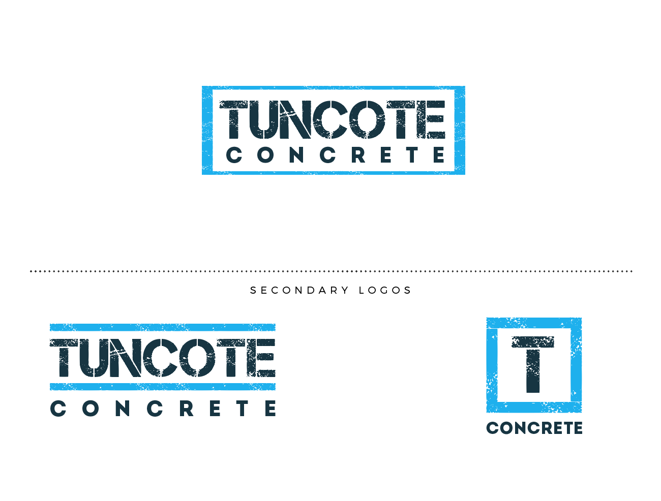 Logo Design by wonderland for Tuncote Concrete | Design #11536562
