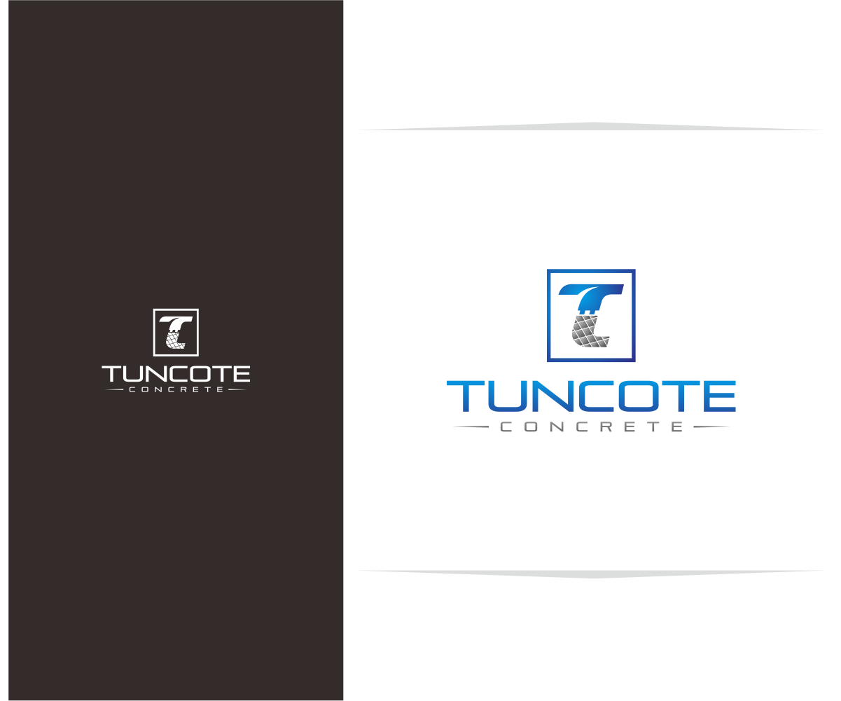 Logo Design by haszart for Tuncote Concrete | Design #11531479