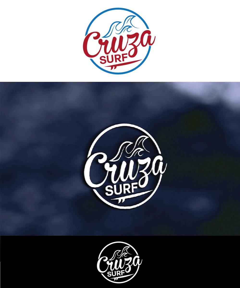 Logo Design by joliau for Cruza Surf | Design #11538327