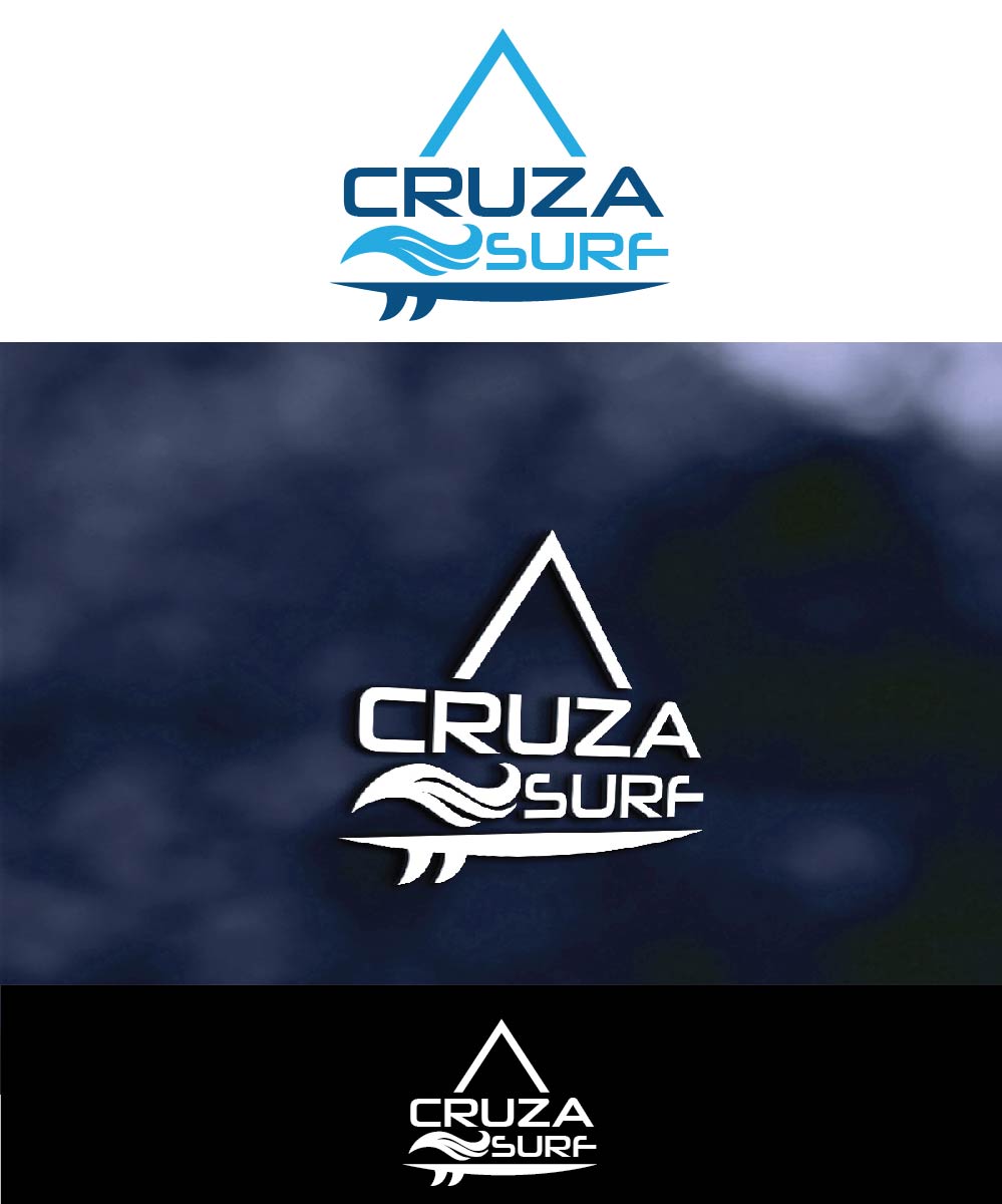 Logo Design by joliau for Cruza Surf | Design #11538328
