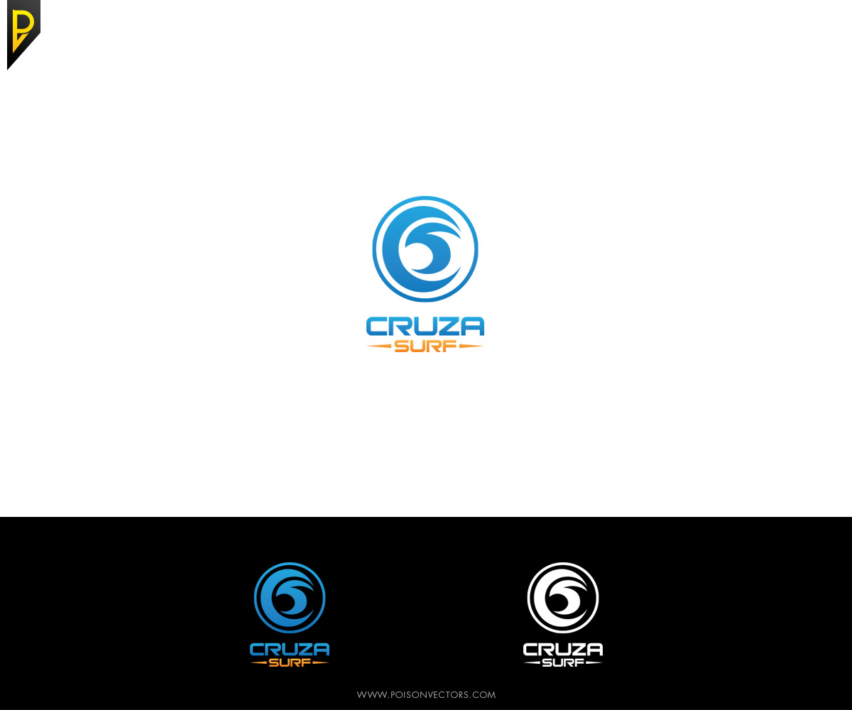 Logo Design by poisonvectors for Cruza Surf | Design #11550084