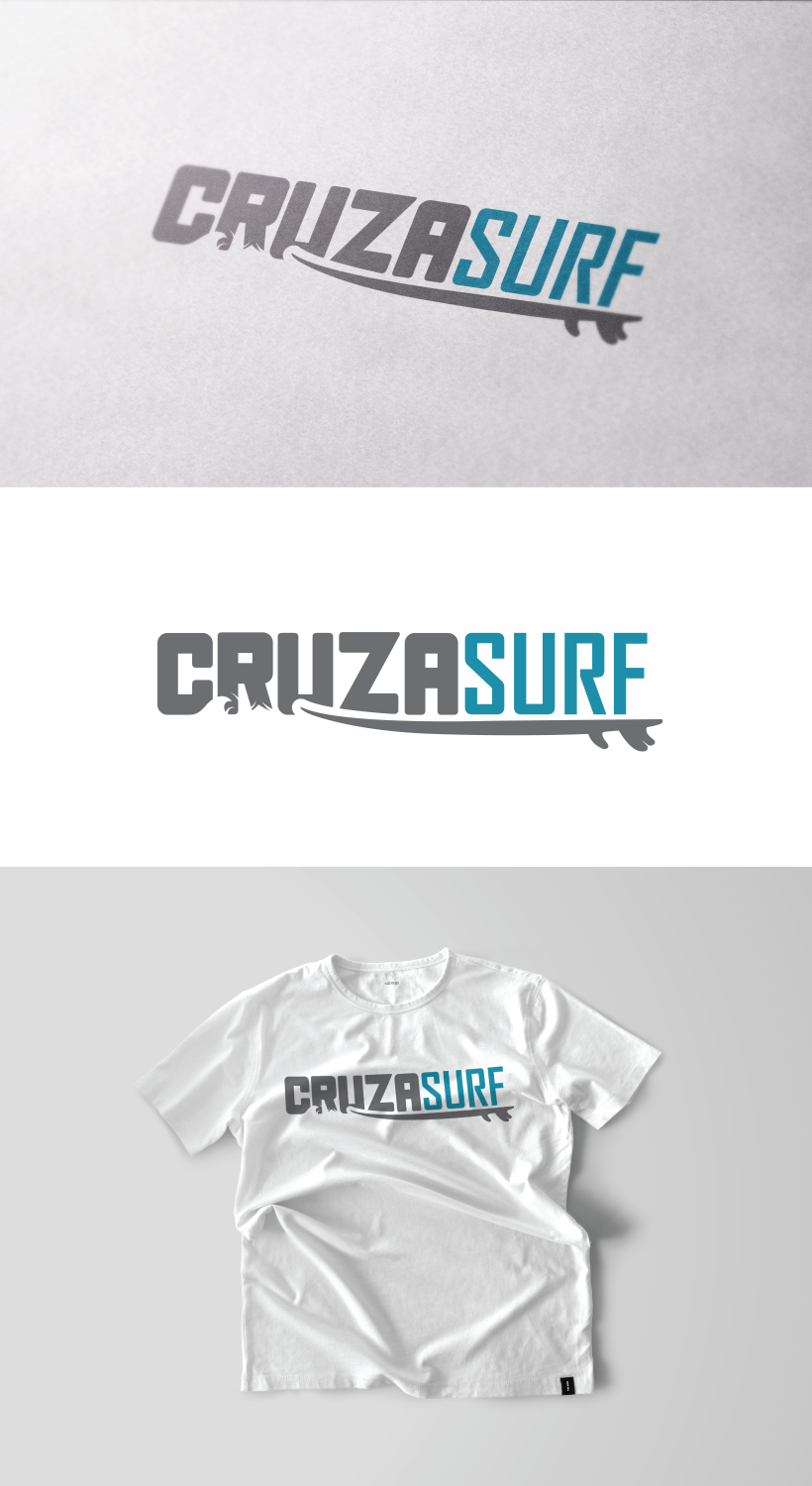 Logo Design by DanielaC for Cruza Surf | Design #11546245