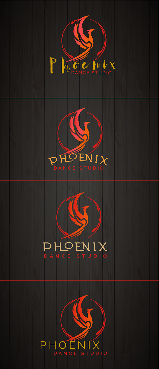 Logo Design by schk for Phoenix Dance Studio | Design #11550262