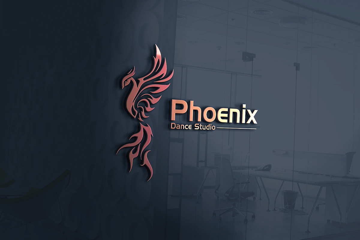 Logo Design by Ather Ali Khan for Phoenix Dance Studio | Design #11658186