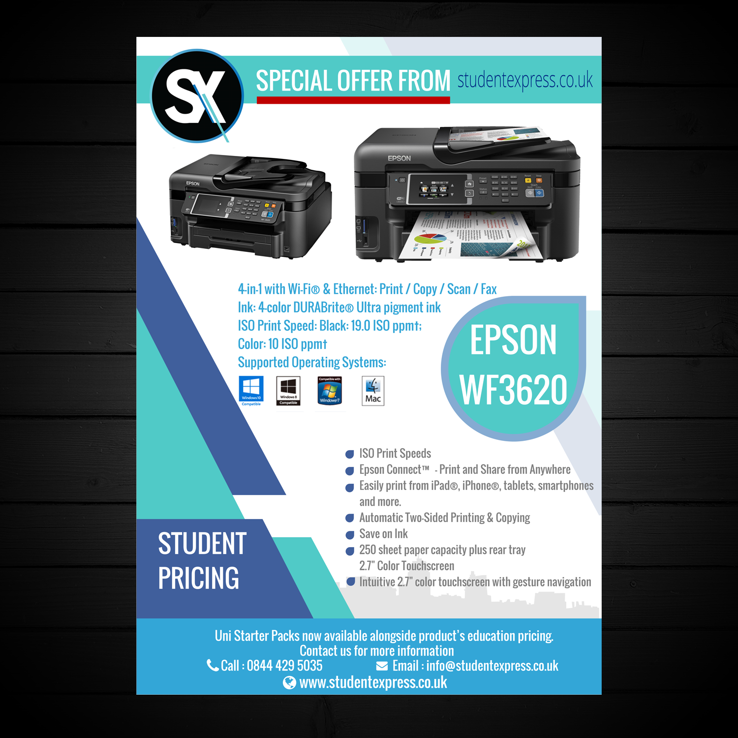 Design de Poster par elveneclipse pour Student Express | Design #11595425