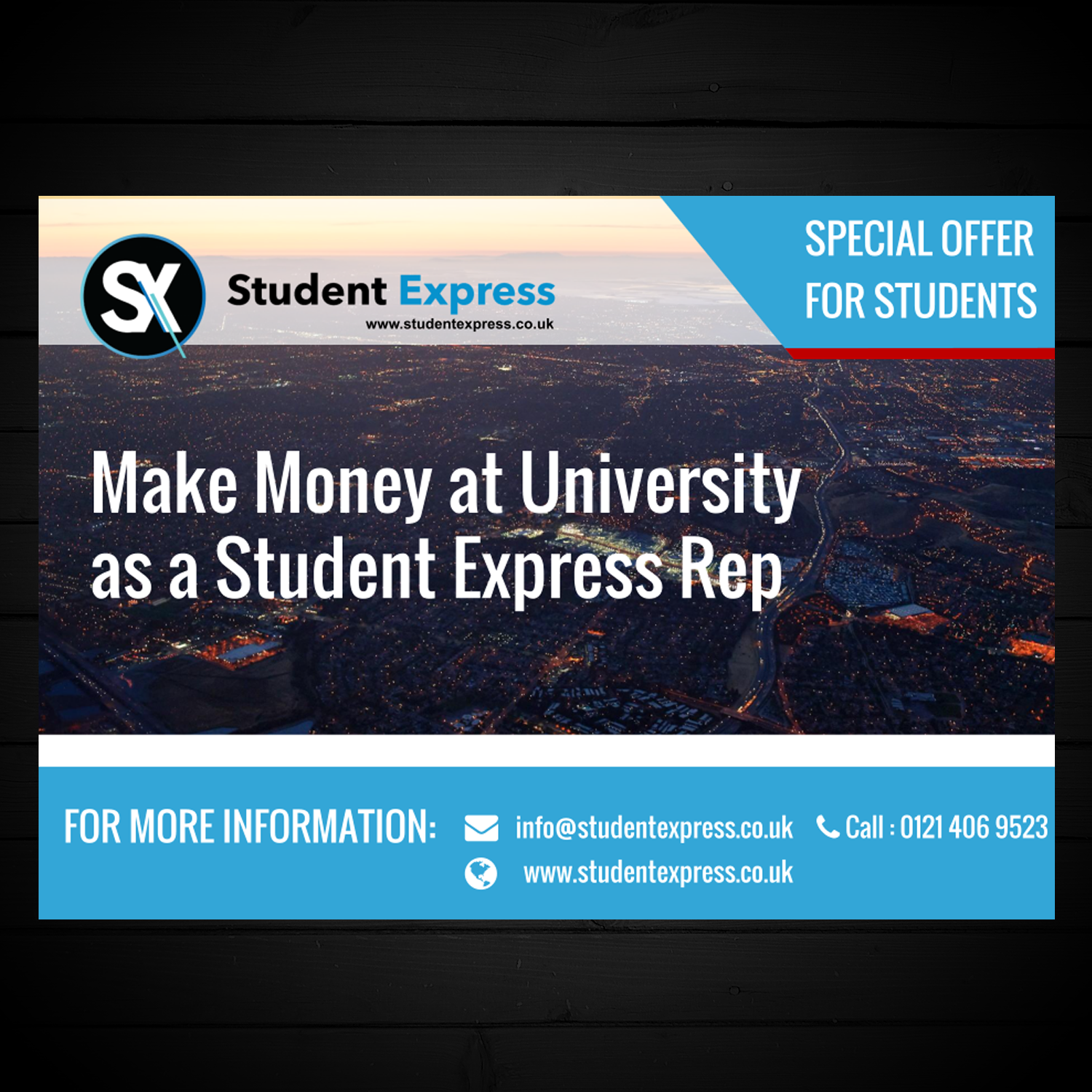 Design de Poster par elveneclipse pour Student Express | Design #11711485