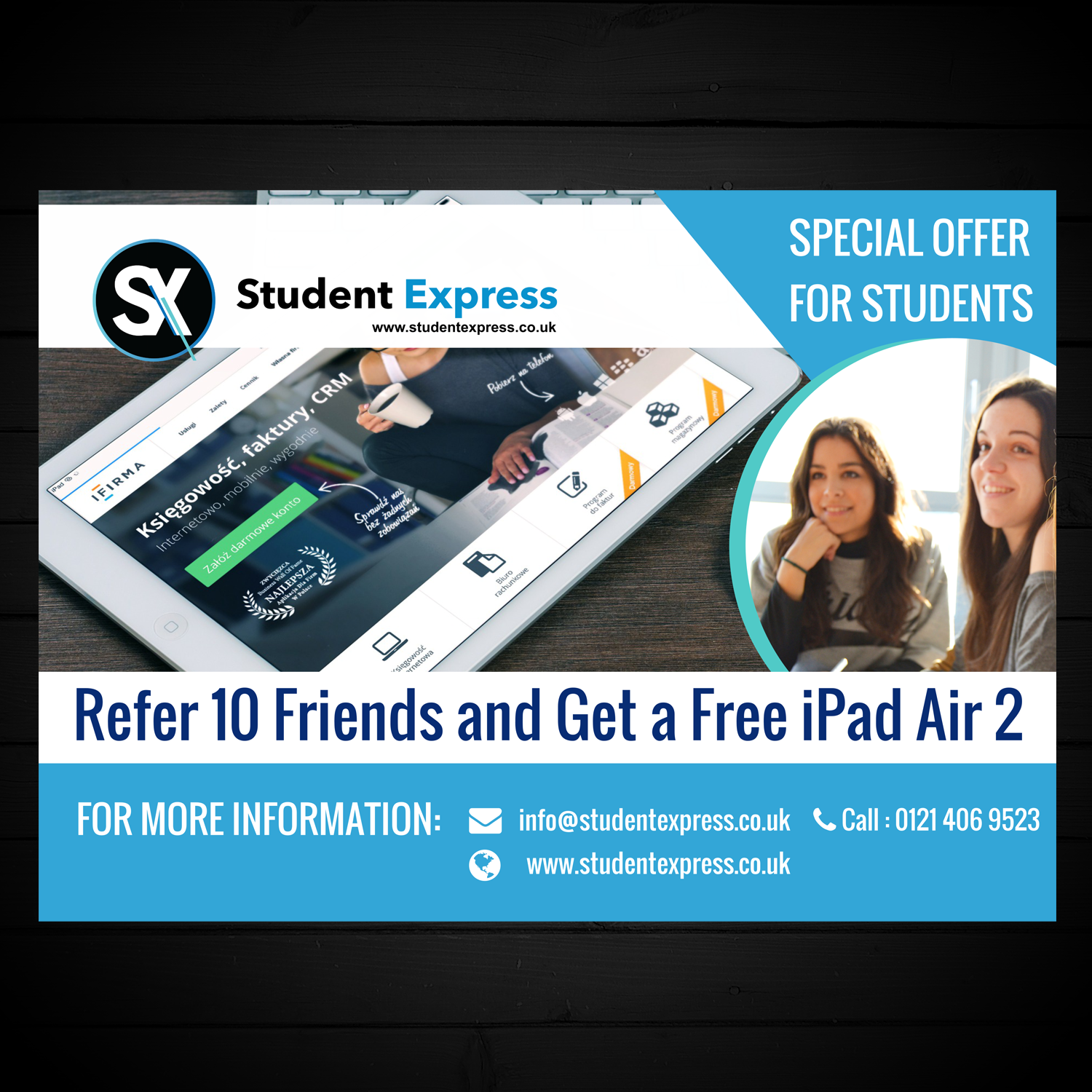 Design de Poster par elveneclipse pour Student Express | Design #11711499