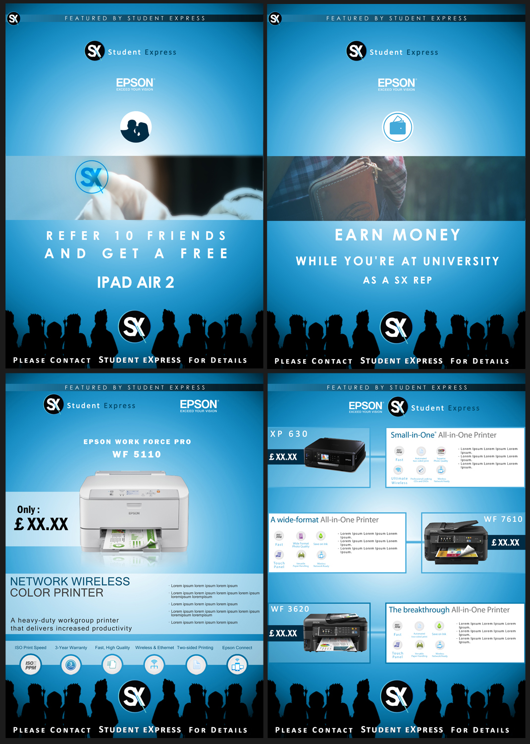 Poster Design by petowesd for Student Express | Design #11640502
